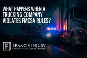 What Happens When a Trucking Company Violates FMCSA Rules