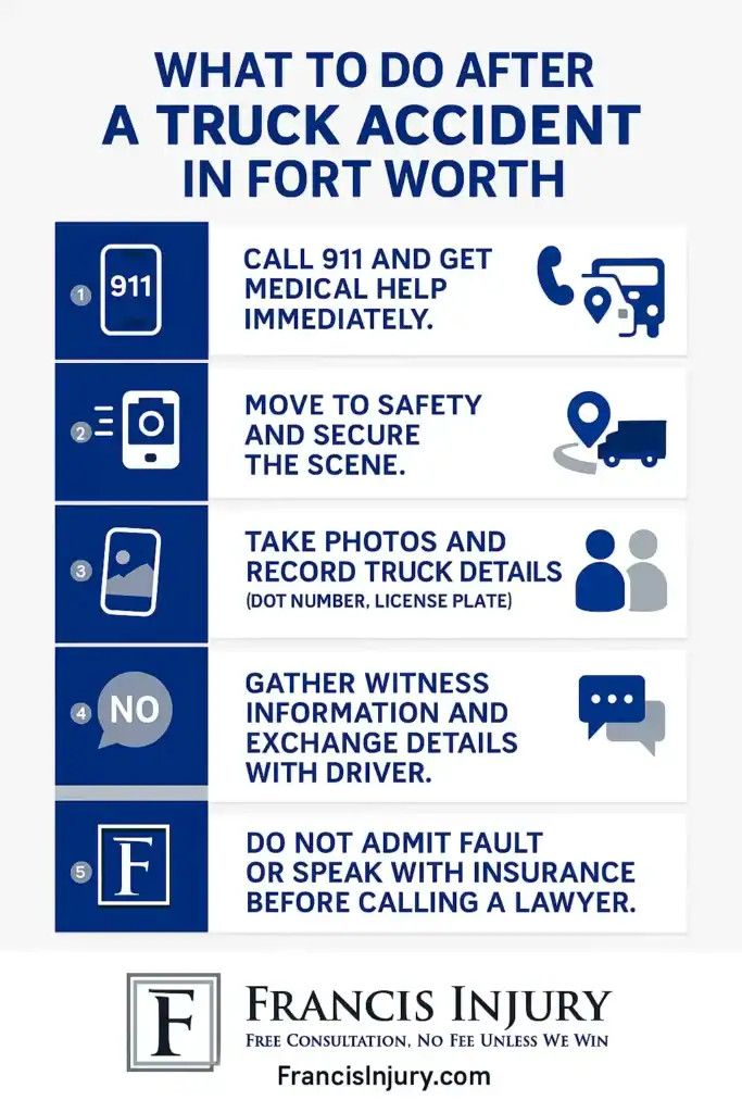 after a semi-truck wreck